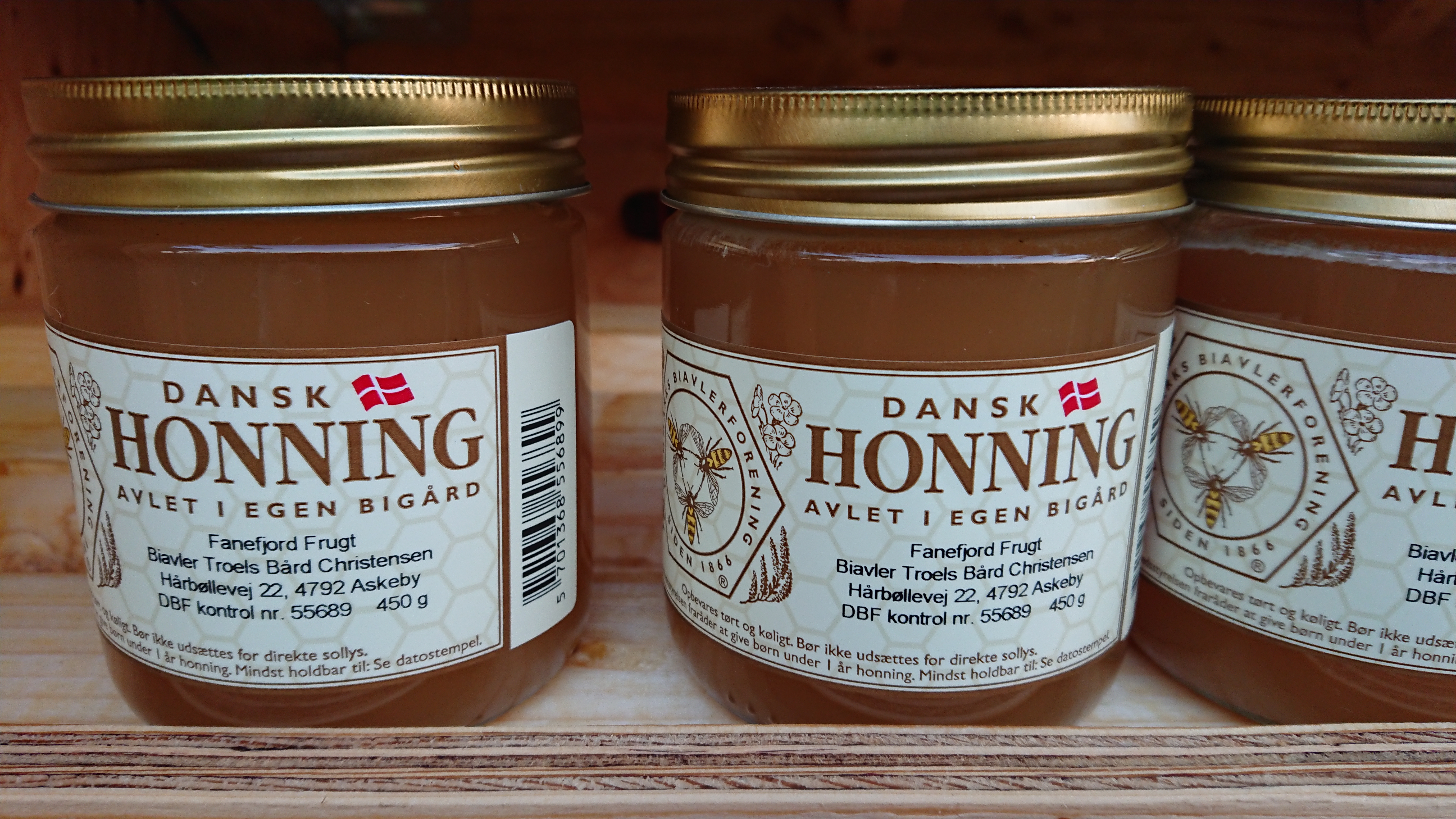 Honning fra Fanefjord Frugt